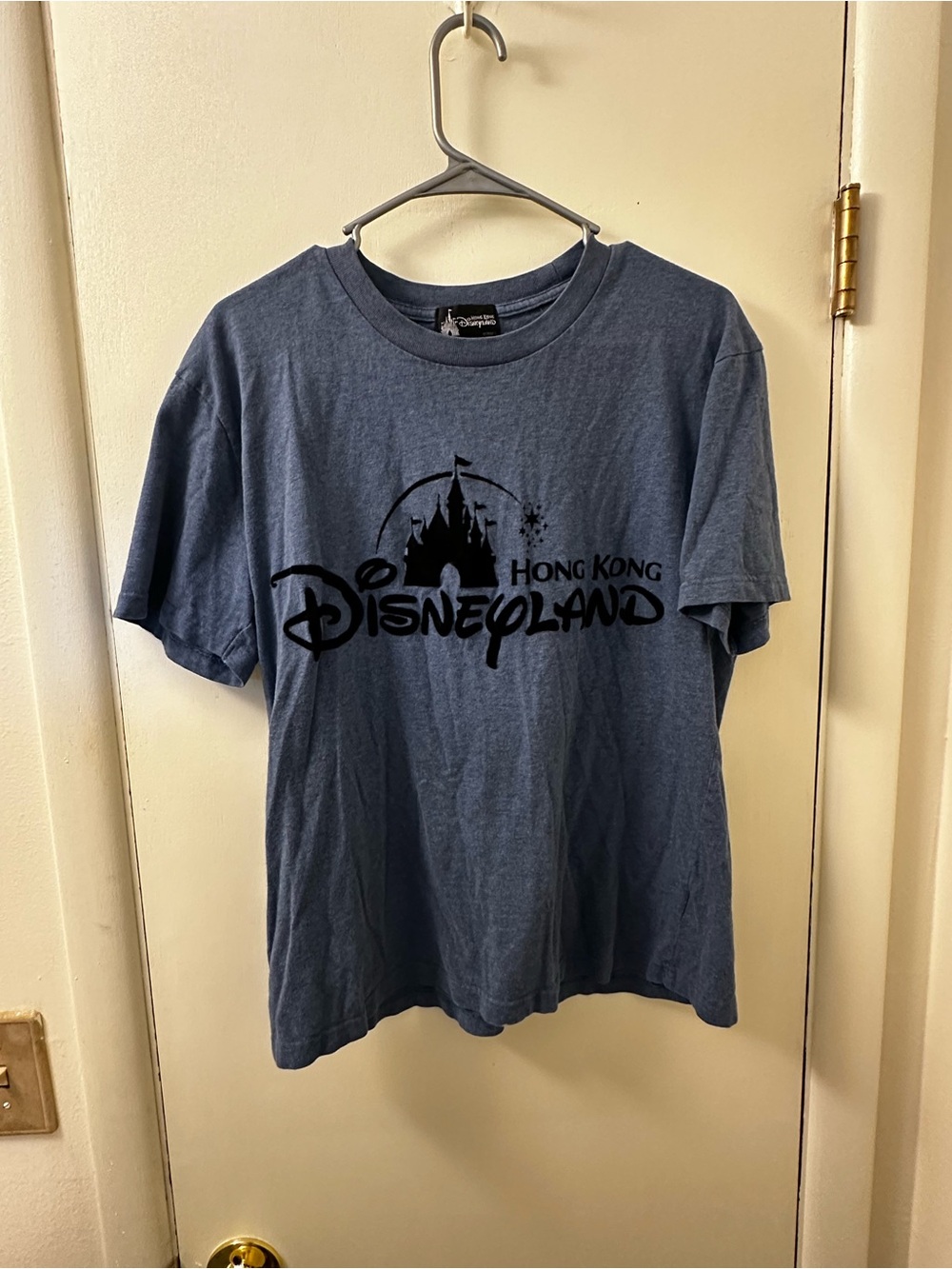 Disney Hong Kong Disneyland Navy Graphic Tee
